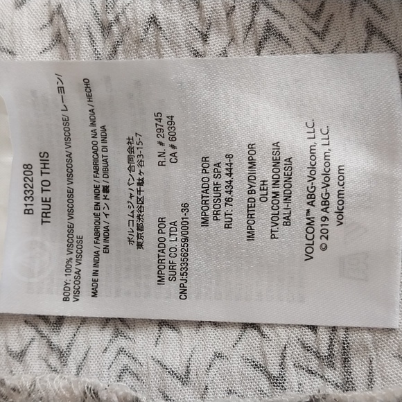 Volcom stone grown Mini Dress sz small (4/6) - Picture 8 of 9